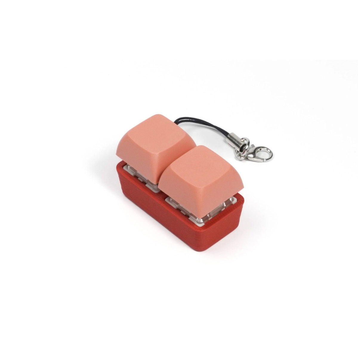 Strudel3D Red Two-Tone 2 Key Keyboard Fidget