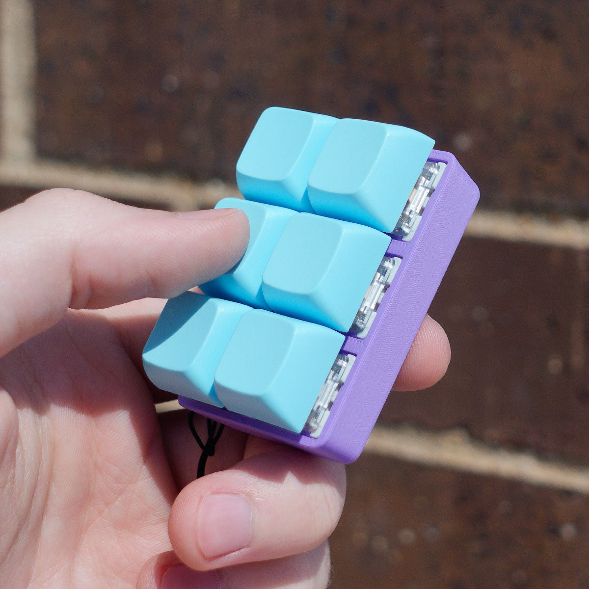 Strudel3D Strudel Pop Toaster Pastry 6 Key Keyboard Fidget