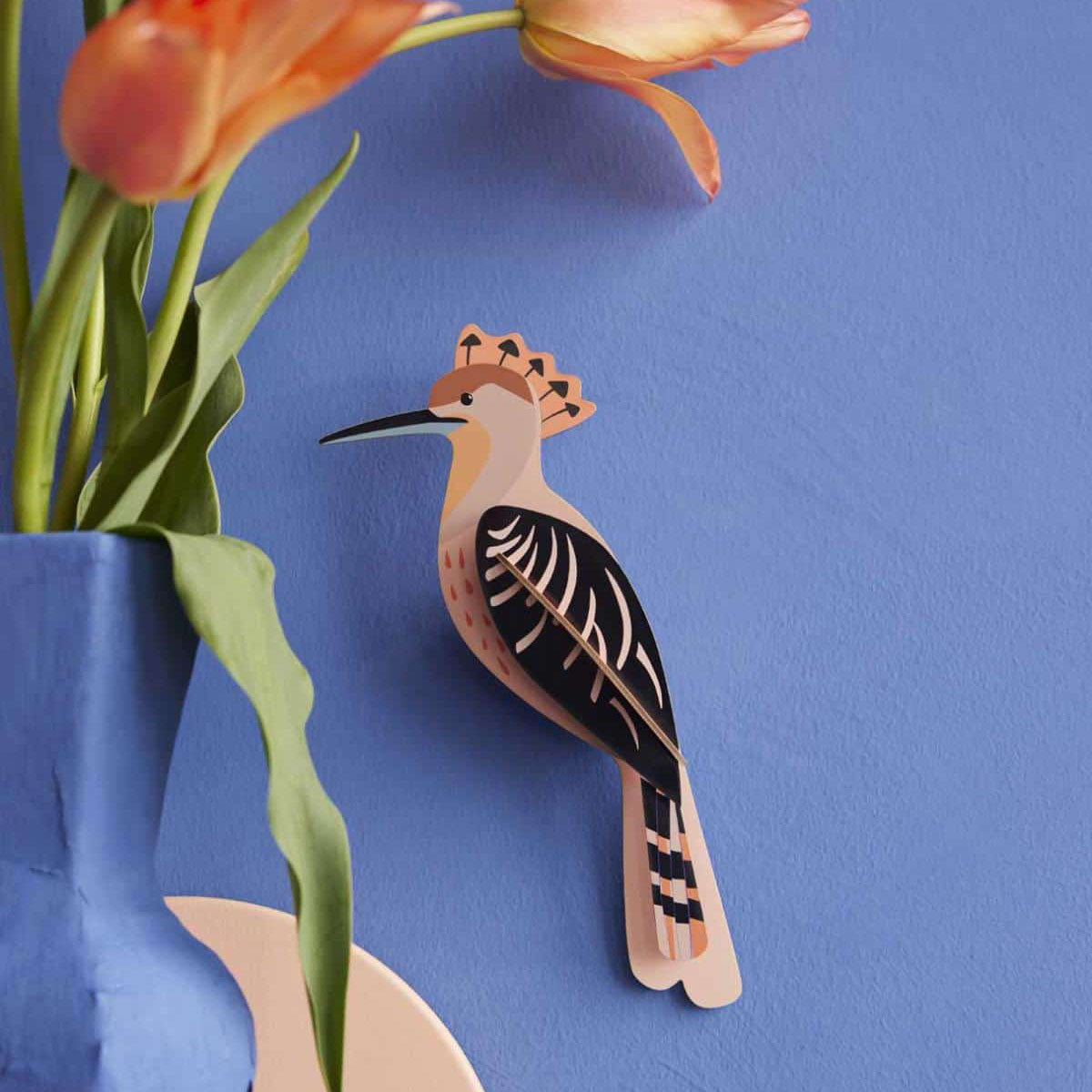 Studio Roof Garden Hoopoe Wall Art