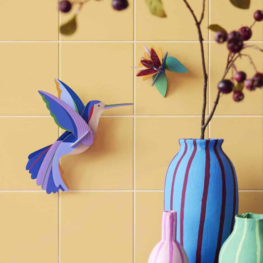 Studio Roof Garden Hummingbird Wall Art