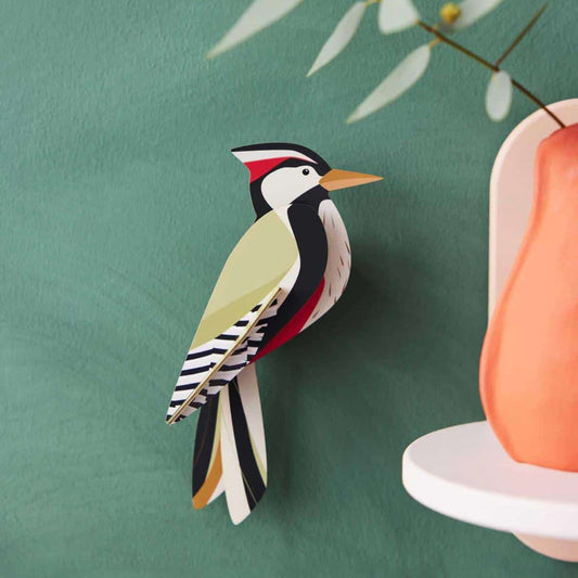 Studio Roof Garden Woodpecker Wall Art