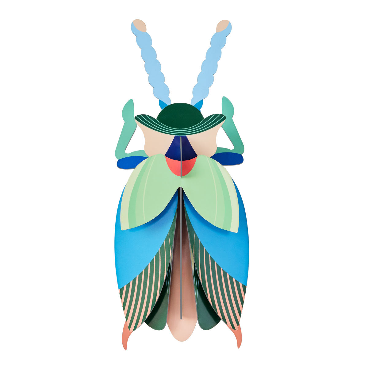 Studio Roof Emerald Beetle Wall Art