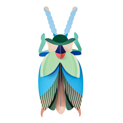 Studio Roof Emerald Beetle Wall Art