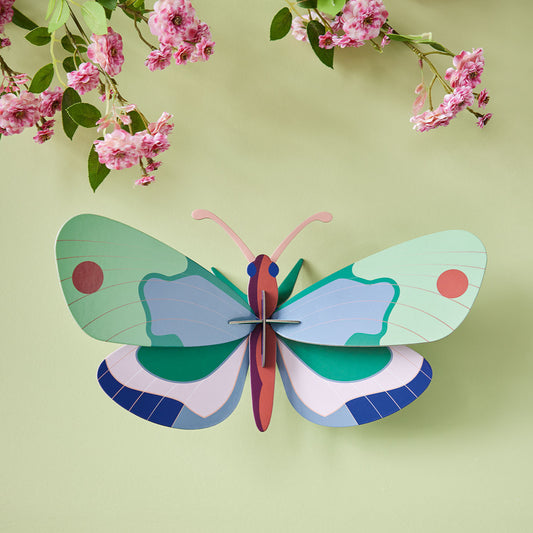 Studio Roof Mint Forest Butterfly Wall Art