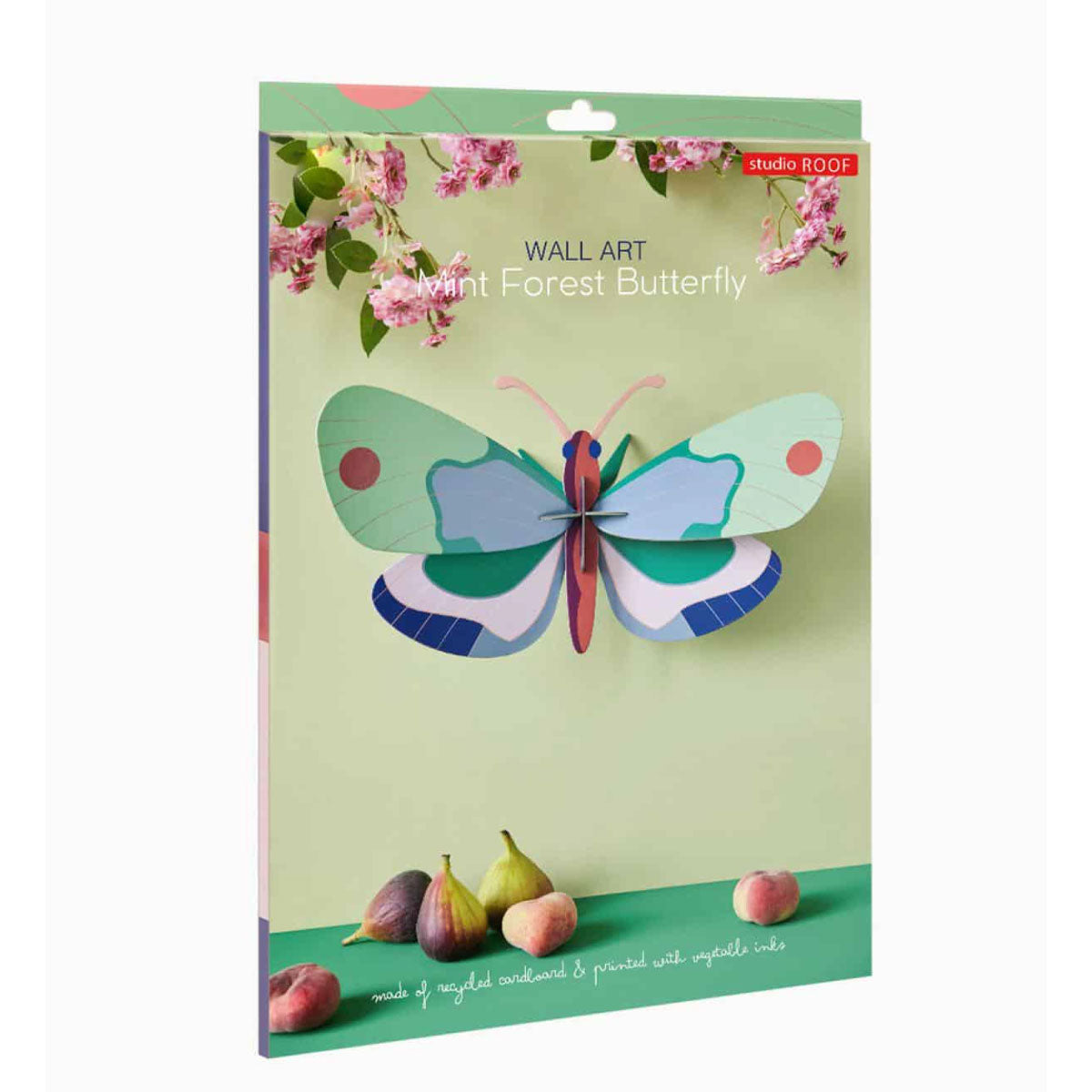 Studio Roof Mint Forest Butterfly Wall Art
