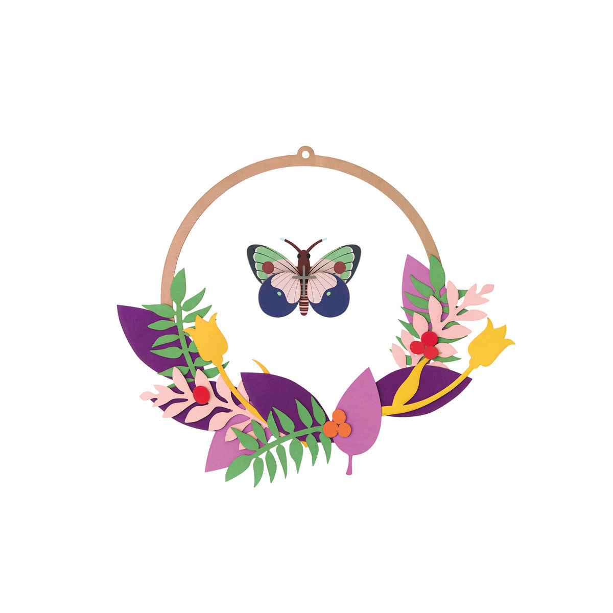 Studio Roof Blossom Wreath Wall Art