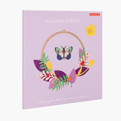 Studio Roof Blossom Wreath Wall Art