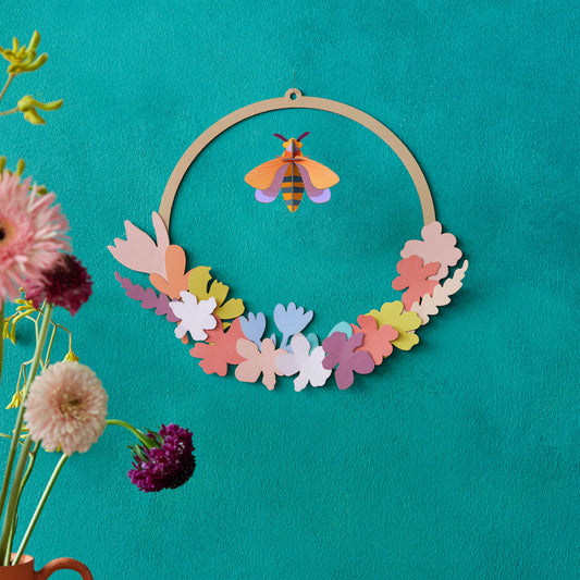 Studio Roof Meadow Wreath Wall Art