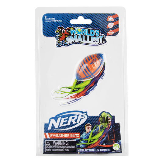 Super Impulse World’s Smallest Nerf Weather Blitz Football