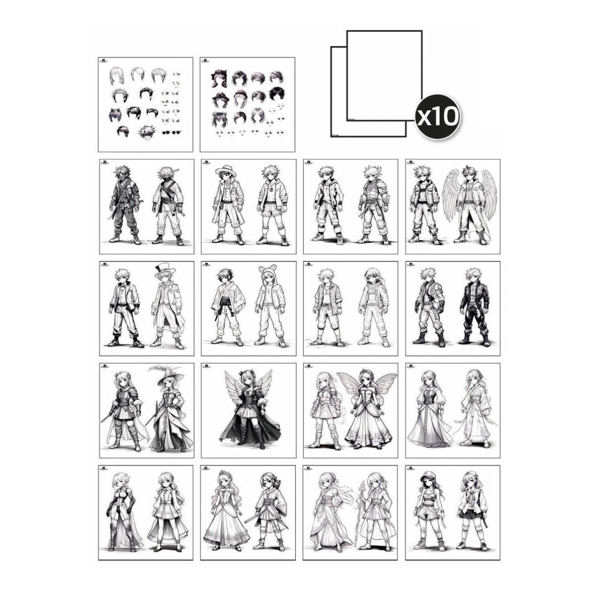 Sycomore Artissimo Create Your Manga Characters Rechargeable Light Pad