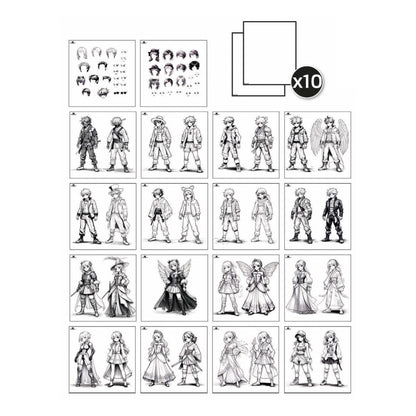 Sycomore Artissimo Create Your Manga Characters Rechargeable Light Pad