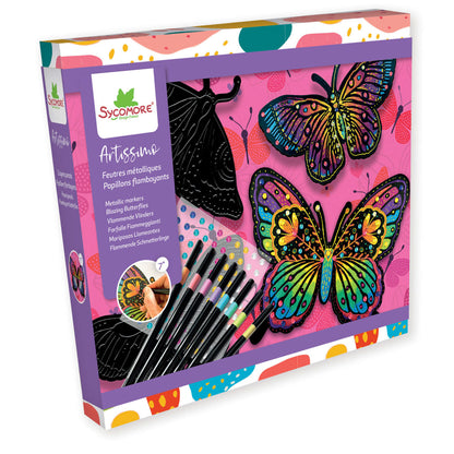 Sycomore Metallic Markers Blazing Butterflies