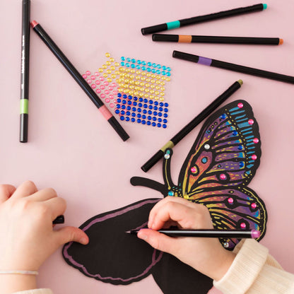 Sycomore Metallic Markers Blazing Butterflies