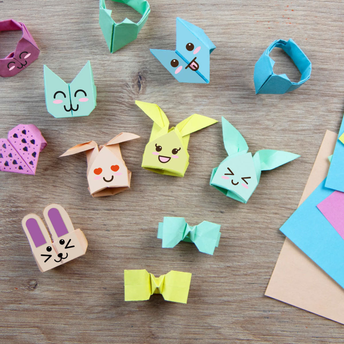 Sycomore Kawaii Origami Animal Jewelry