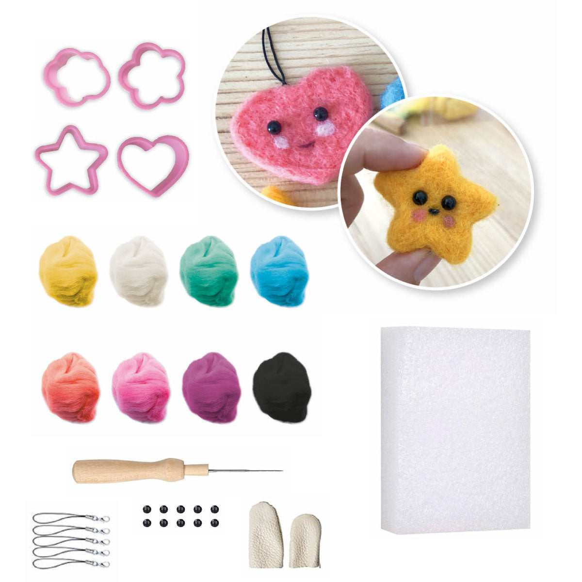 Sycomore Lovely Box Kawaii Needle Felting