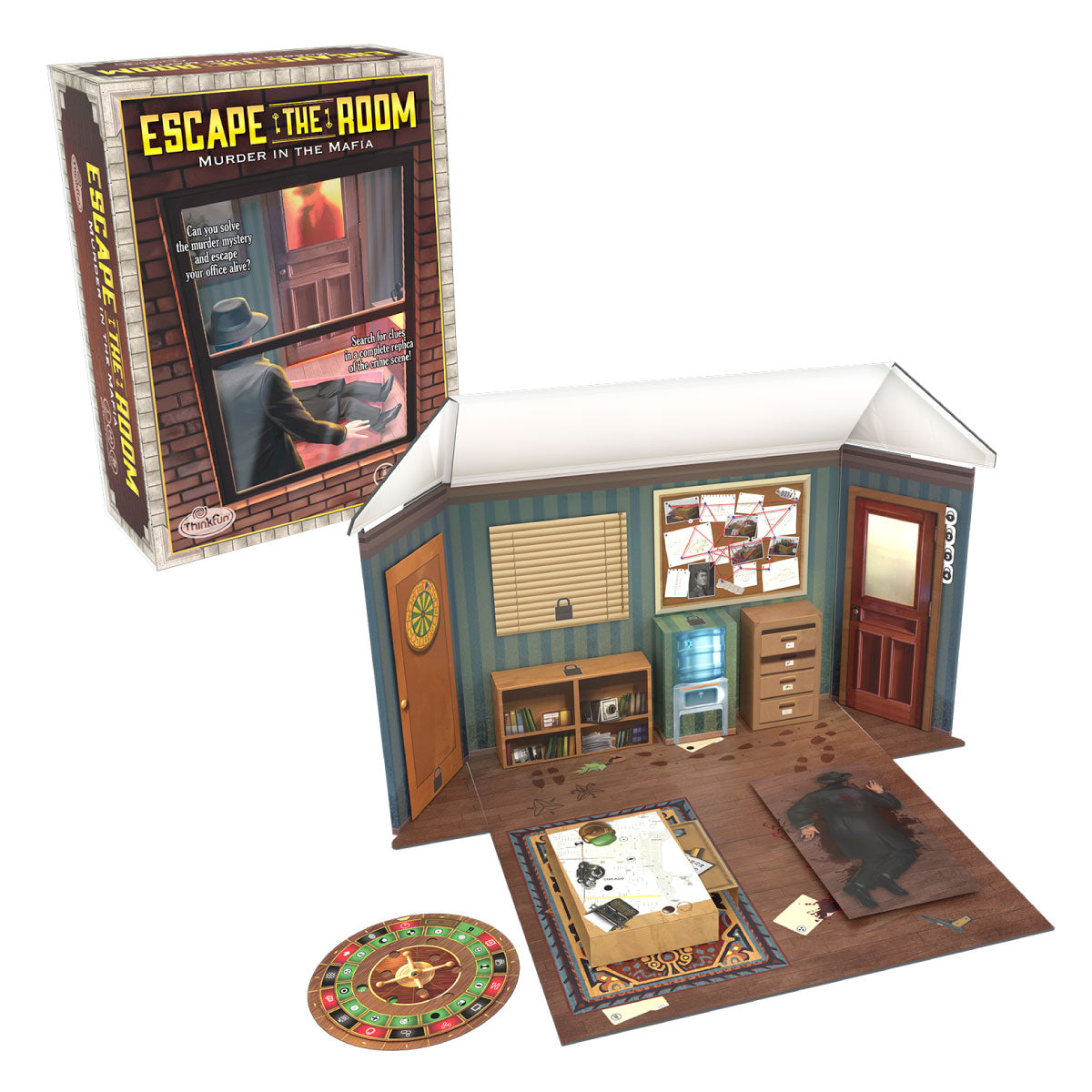 ThinkFun Escape the Room: Murder in the Mafia