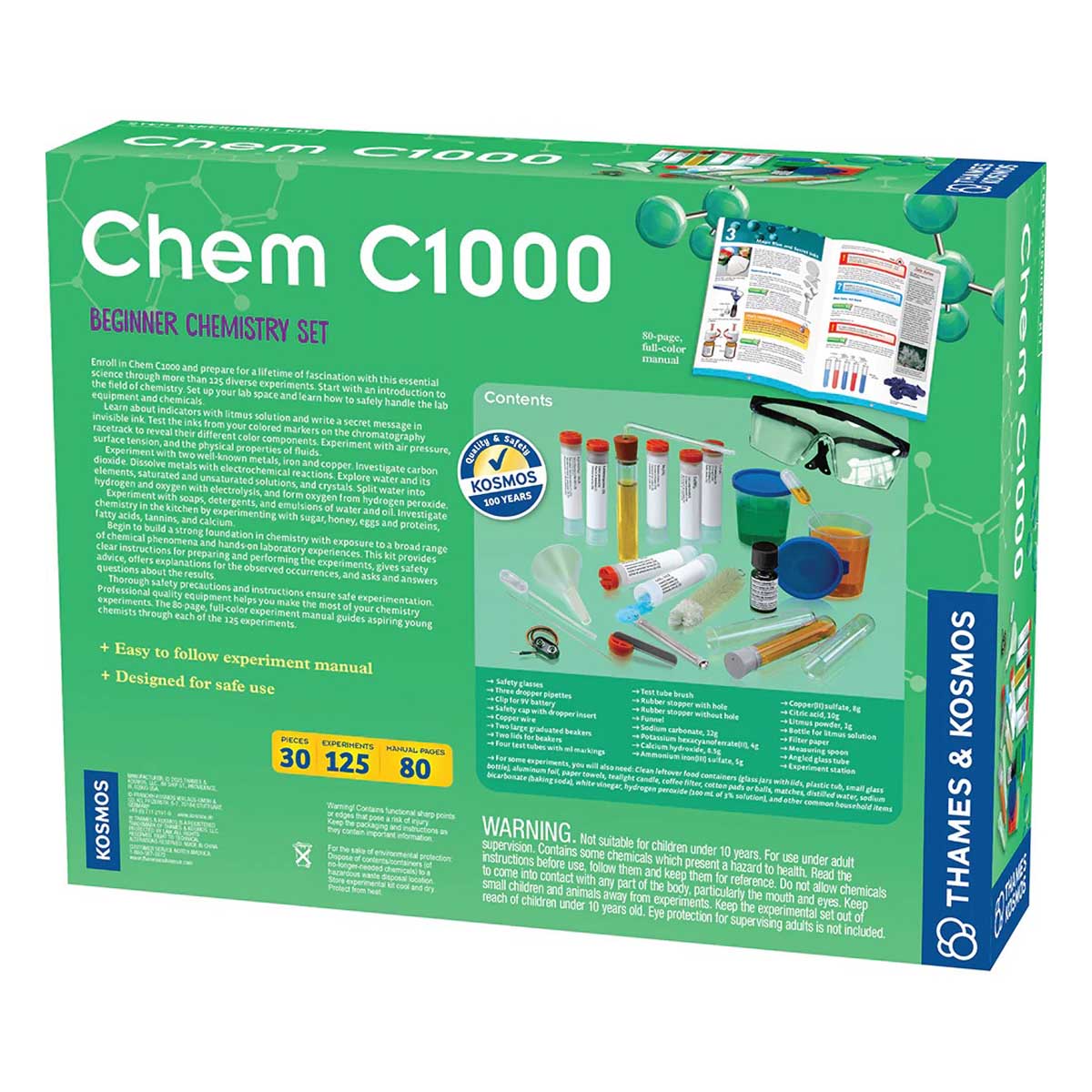 Thames and Kosmos Chem C1000 Experiment Kit