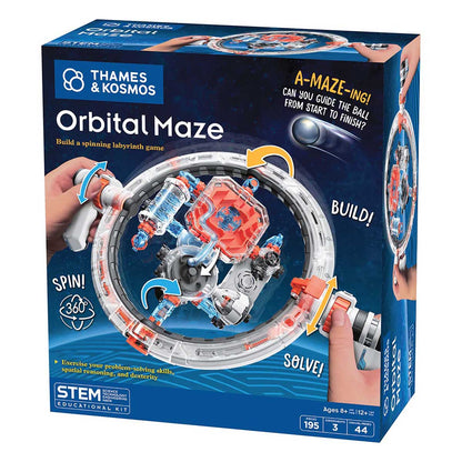Front of box. Thames and Kosmos Orbital 3D Maze