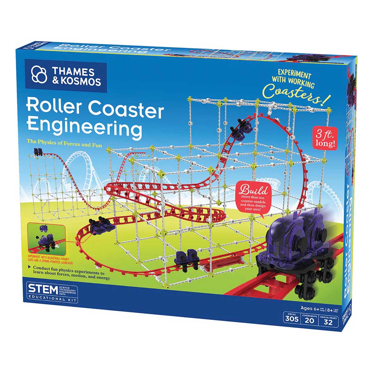 Thames and Kosmos Roller Coaster Engineering
