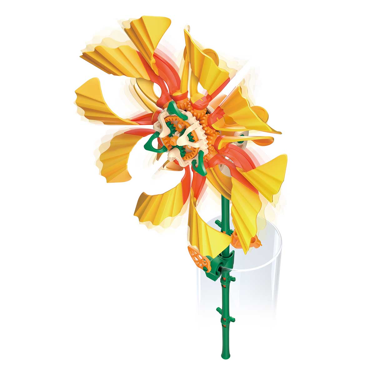 Assembled Thames and Kosmos SolarFlower Golden Sunrise 