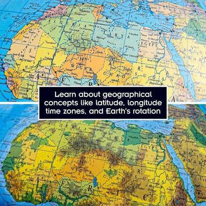 Thames and Kosmos Thames & Kosmos Illuminated Geopolitical Globe