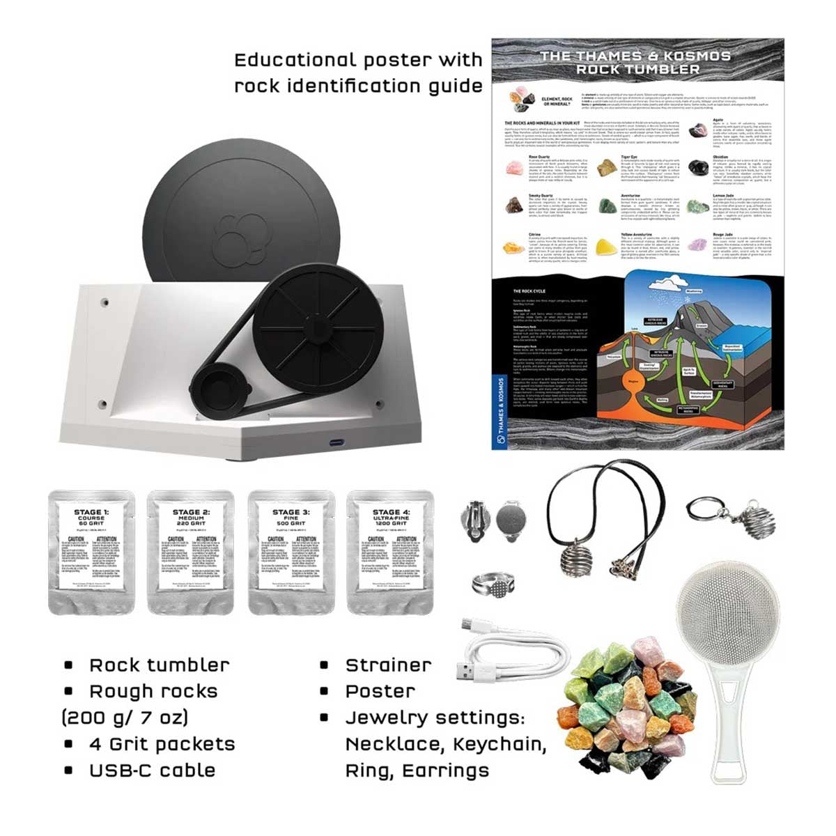 Thames and Kosmos Thames & Kosmos Rock Tumbler