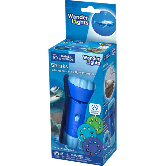 Thames & Kosmos Wonder Lights Sharks Flashlight Projector