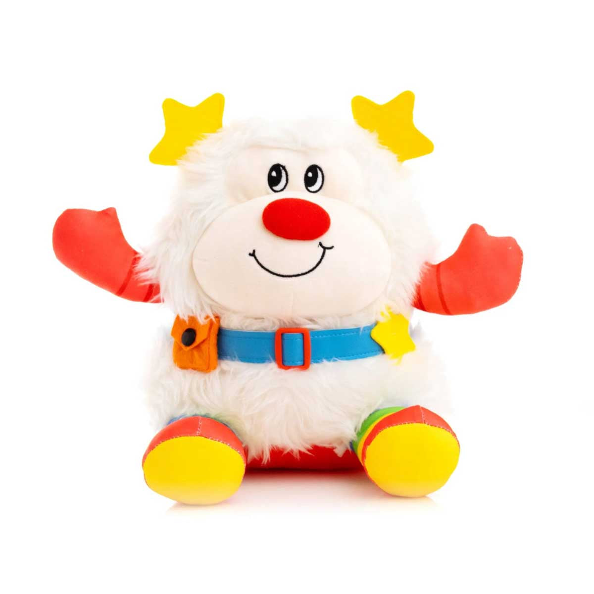 The Loyal Subjects Rainbow Brite Twink Plush 10" sitting facing camera
