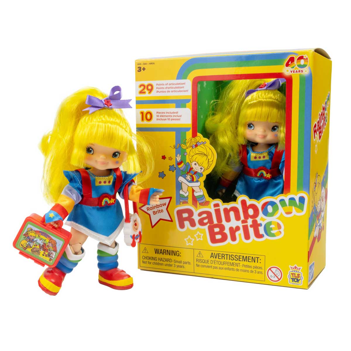 The Loyal Subjects Rainbow Brite 5.5" Fashion Doll with box