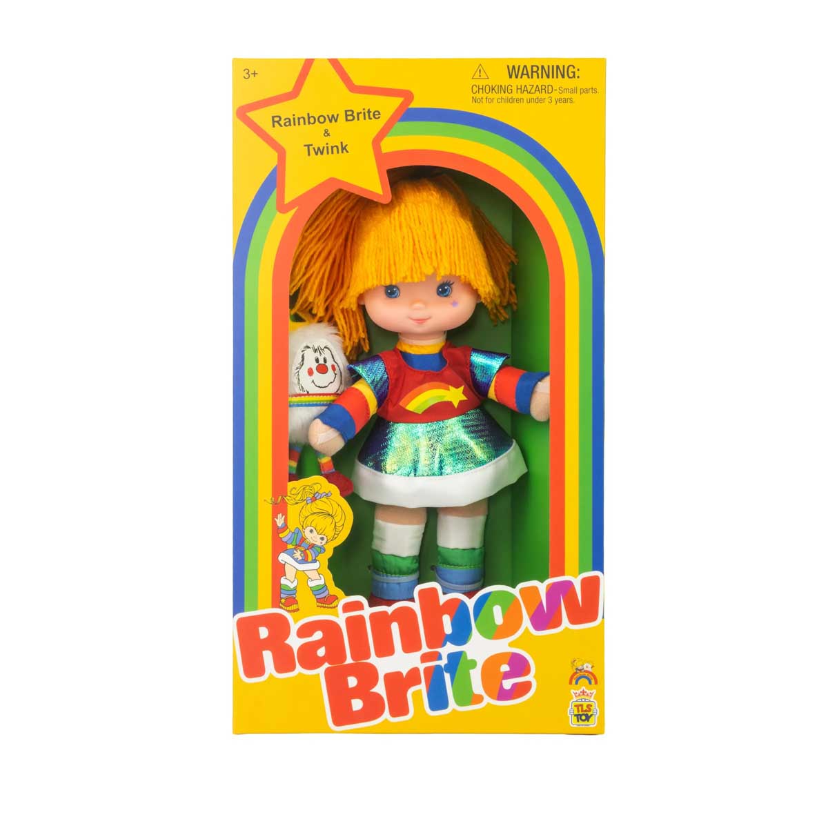 The Loyal Subjects Rainbow Brite Classic 9" Doll with Twink Plush in box