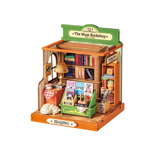 Hands Craft - DIY Miniature House Kit - The Muse Bookshop