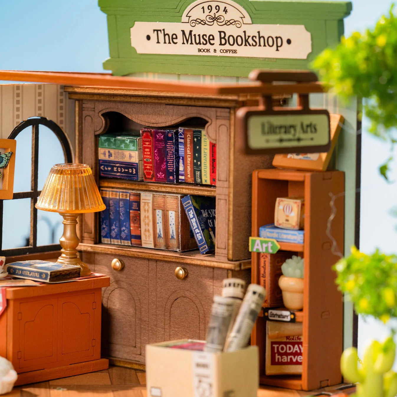 Hands Craft - DIY Miniature House Kit - The Muse Bookshop