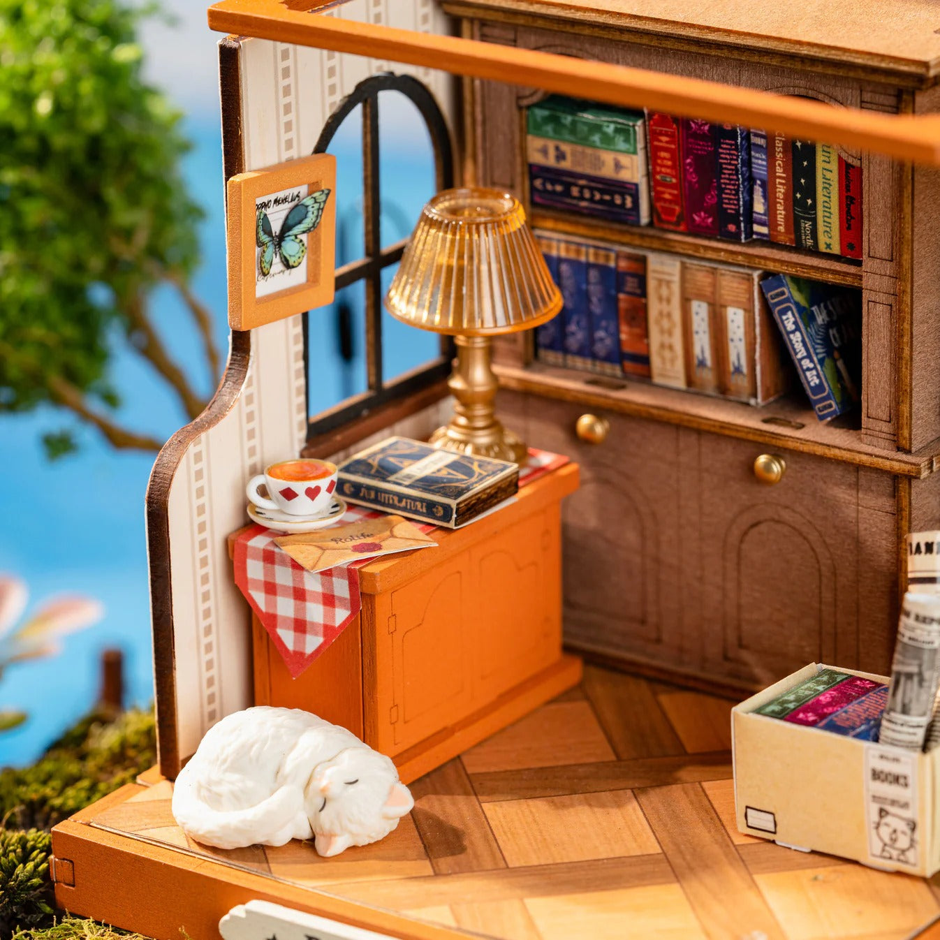 Hands Craft - DIY Miniature House Kit - The Muse Bookshop