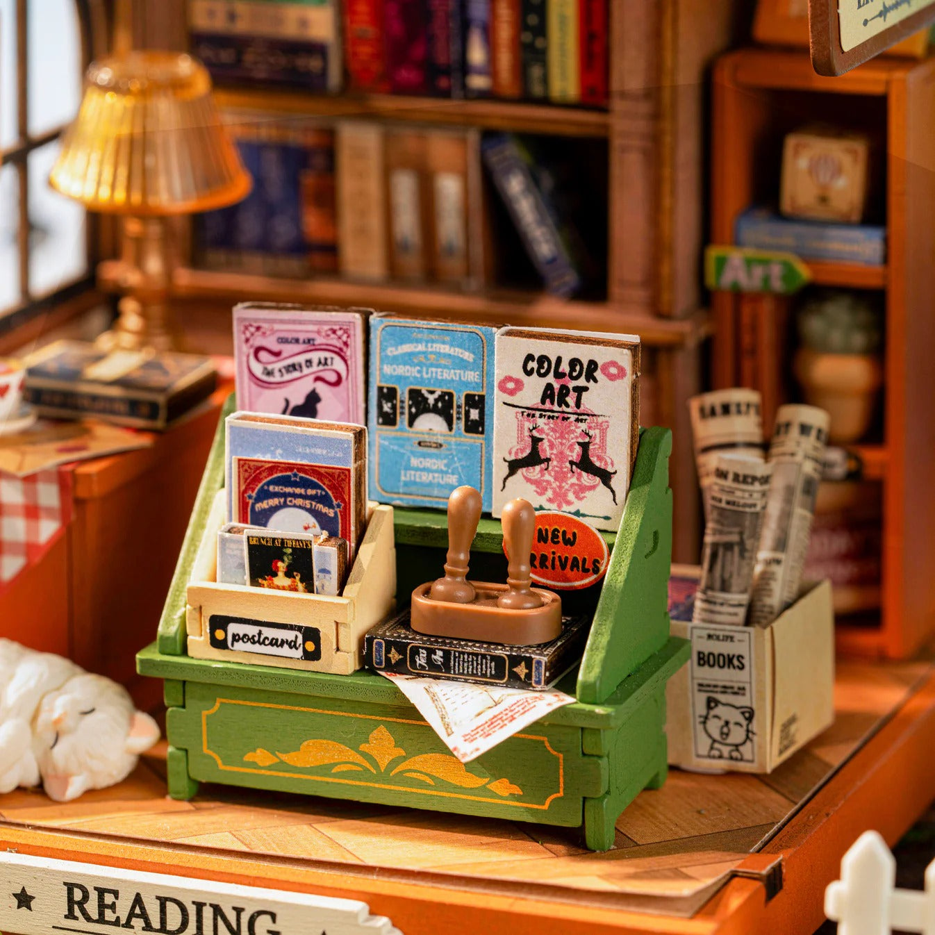 Hands Craft - DIY Miniature House Kit - The Muse Bookshop
