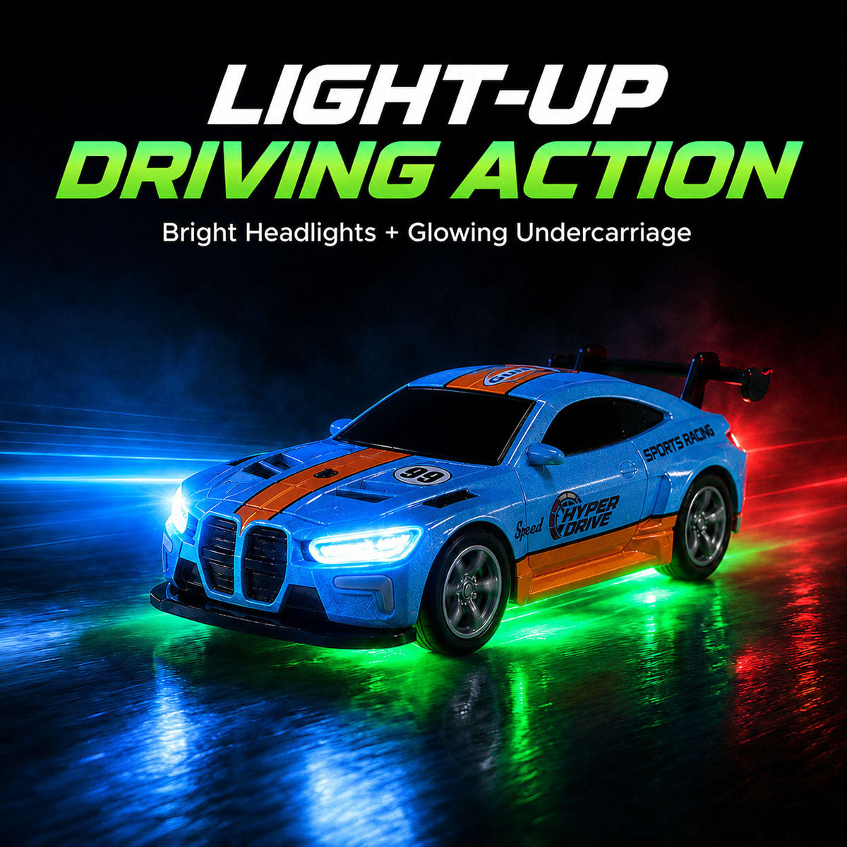 Thin Air Brands Hyper Drive Mini RC Race Car