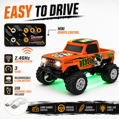 Thin Air Brands Hyper Drive Mini RC Retro Truck