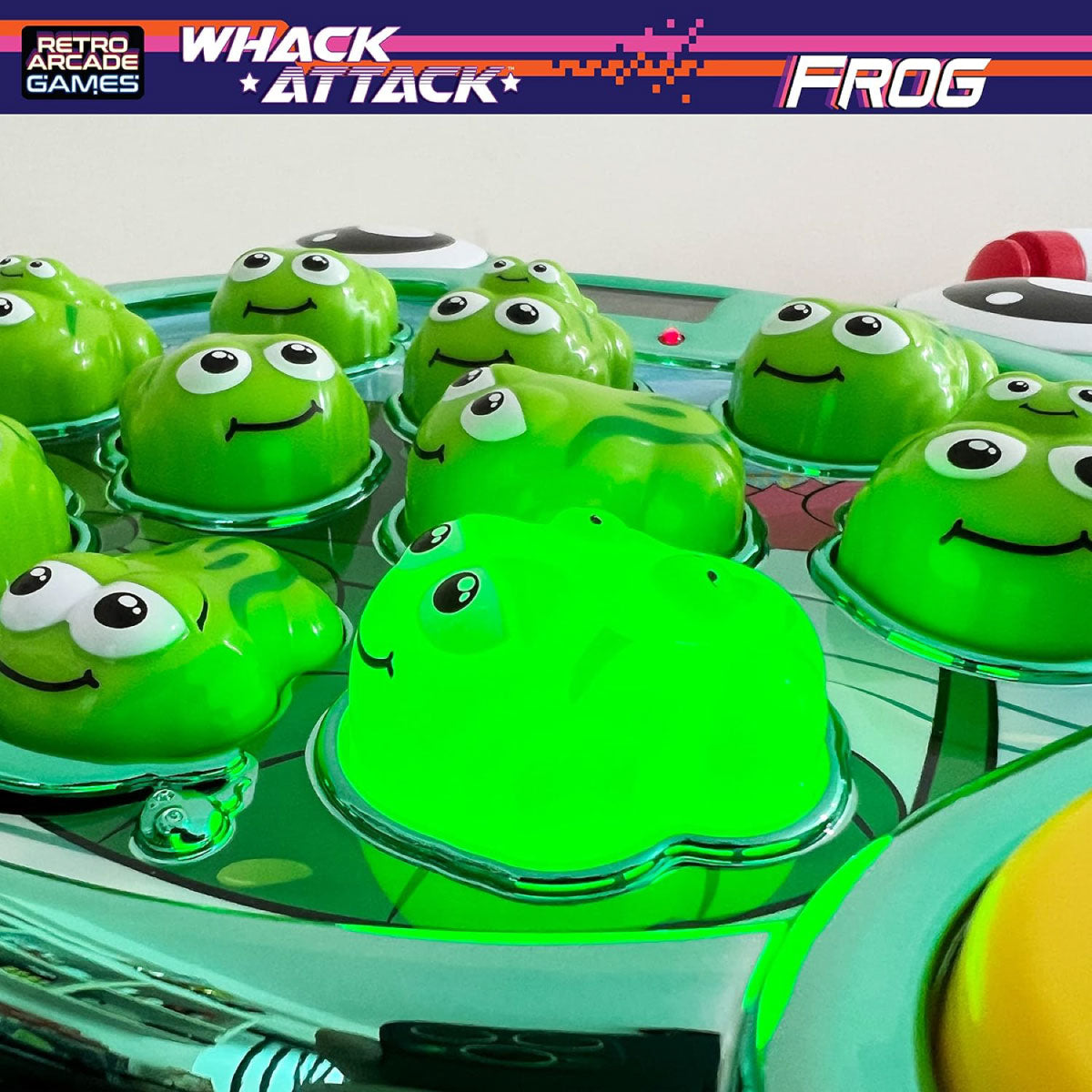 Thin Air Brands Retro Arcade Whack Attack Frog