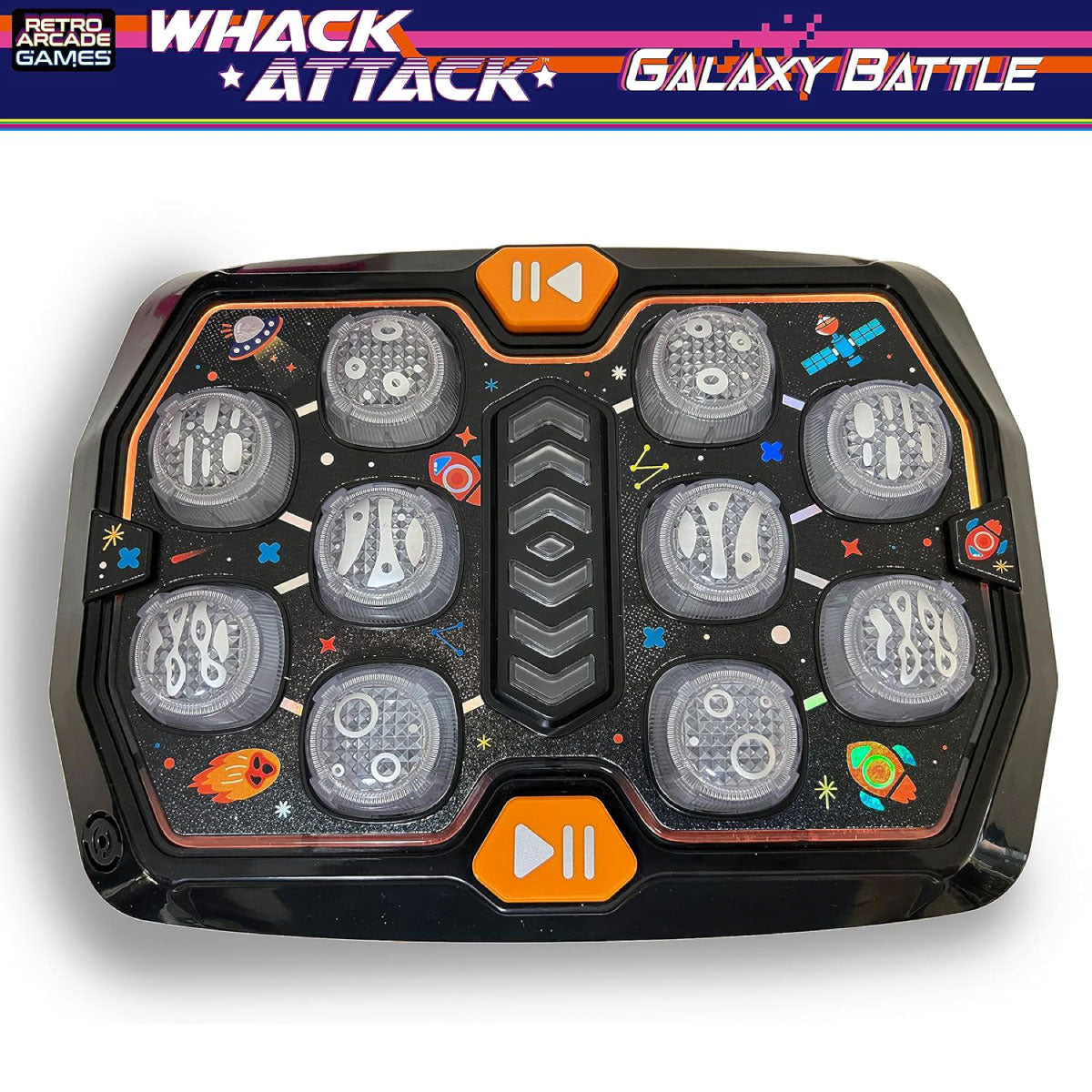 Thin Air Brands Retro Arcade Whack Attack Galaxy Battle