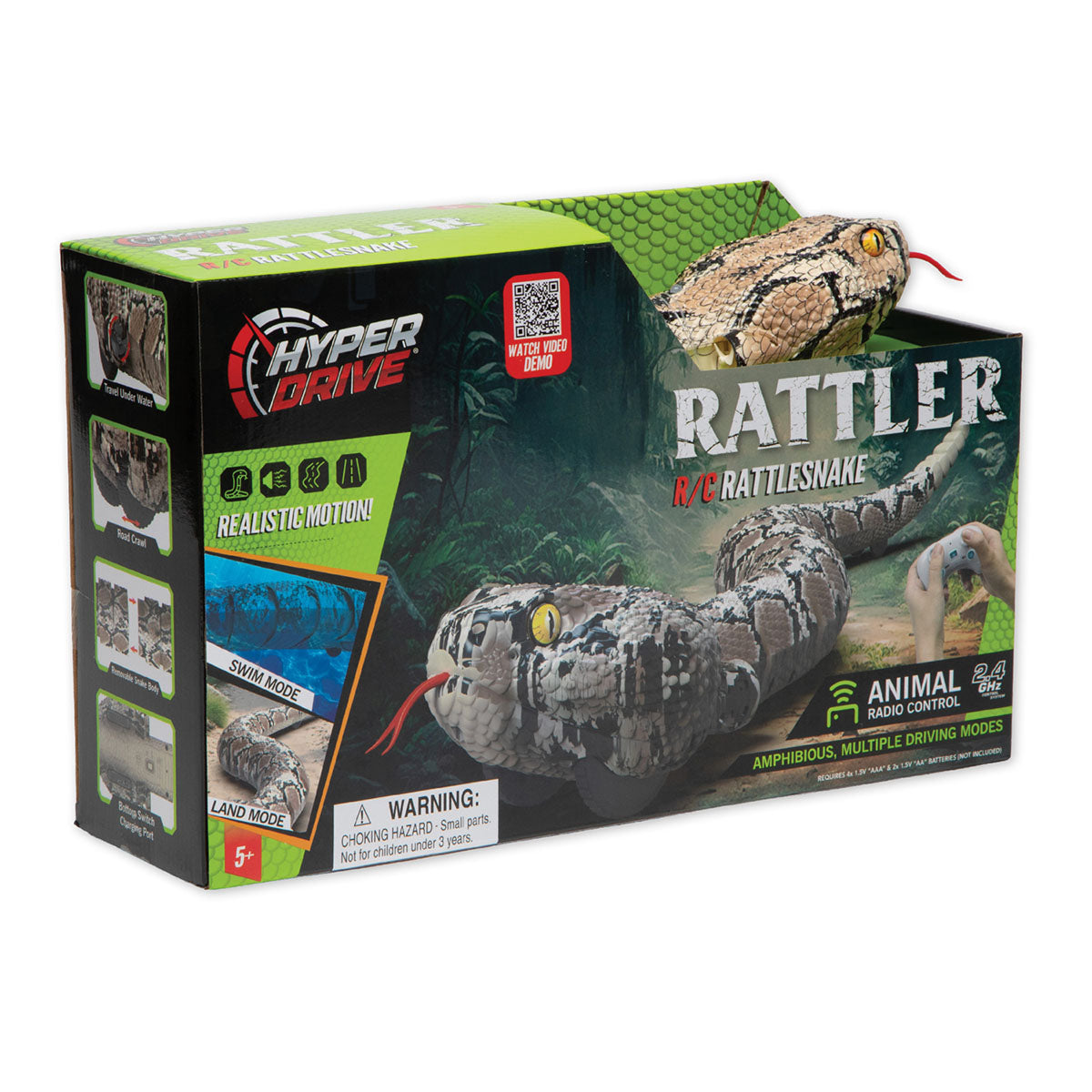 Thin Air Brands Hyper Drive Rattler RC Rattlesnake