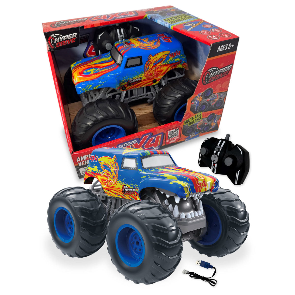 Hyper Drive Extreme 4x4 Amphibious Vehicle RC