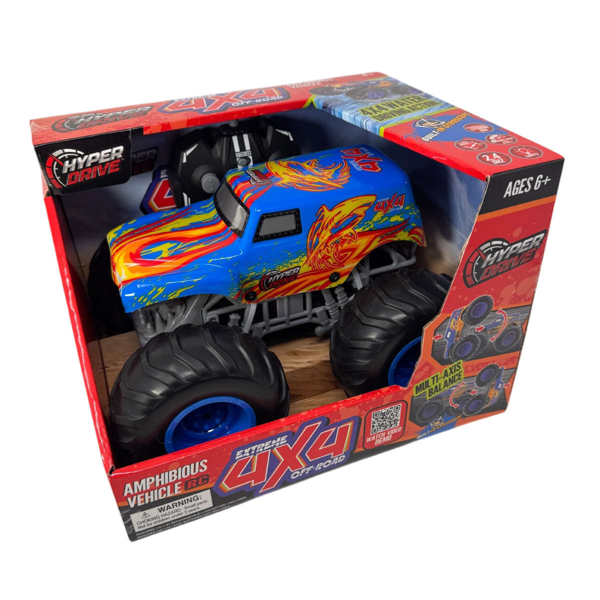 Hyper Drive Extreme 4x4 Amphibious Vehicle RC