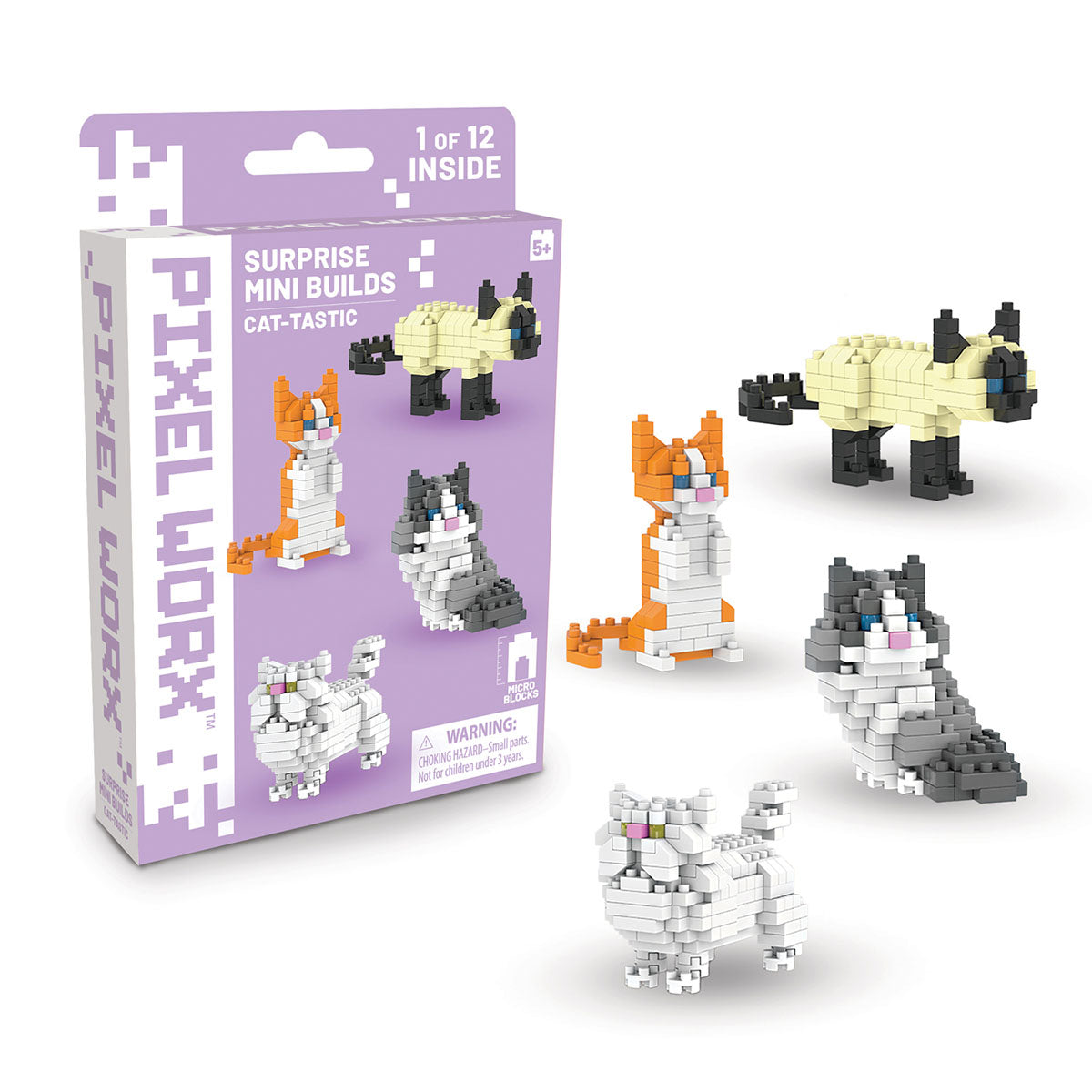 Pixel Worx Catastic Surprise Mini Builds