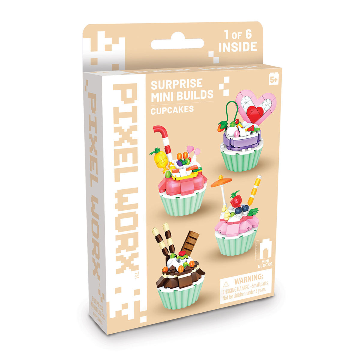 Pixel Worx Cupcakes Surprise Mini Builds