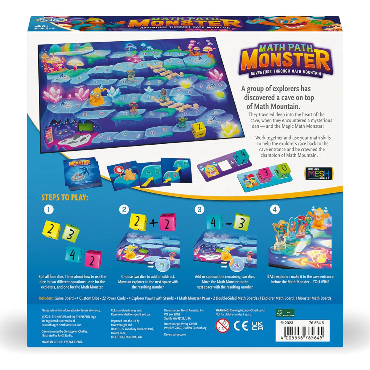 Thinkfun Math Path Monster Game