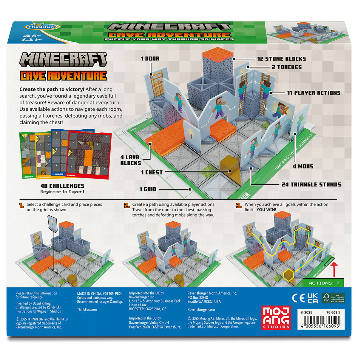 Minecraft Cave Adventure Maze Game