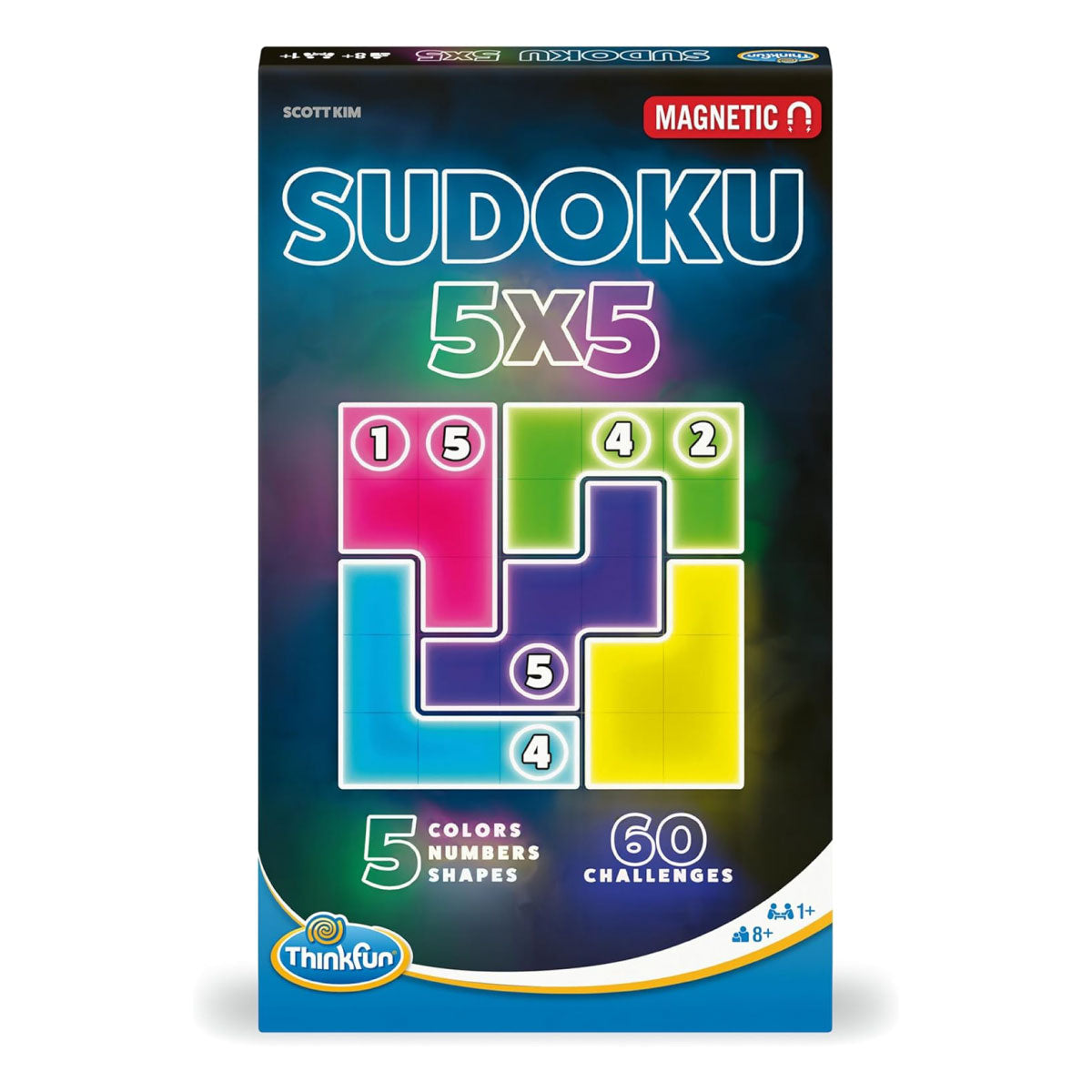 Sudoku 5x5 Magnetic Travel Puzzle