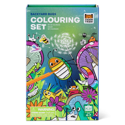 Tiger Tribe Backyard Bugs Coloring Set