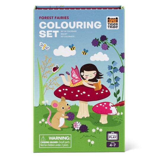 Tiger Tribe Forest Fairies Coloring Set