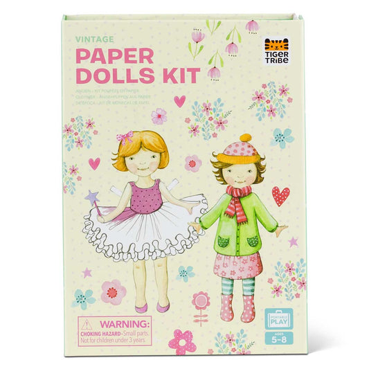 Tiger Tribe Vintage Paper Dolls