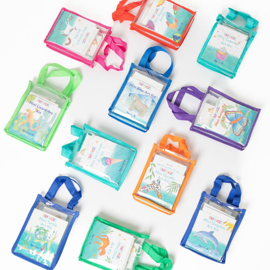 Tiny Easel Mini Watercolor Art Kits